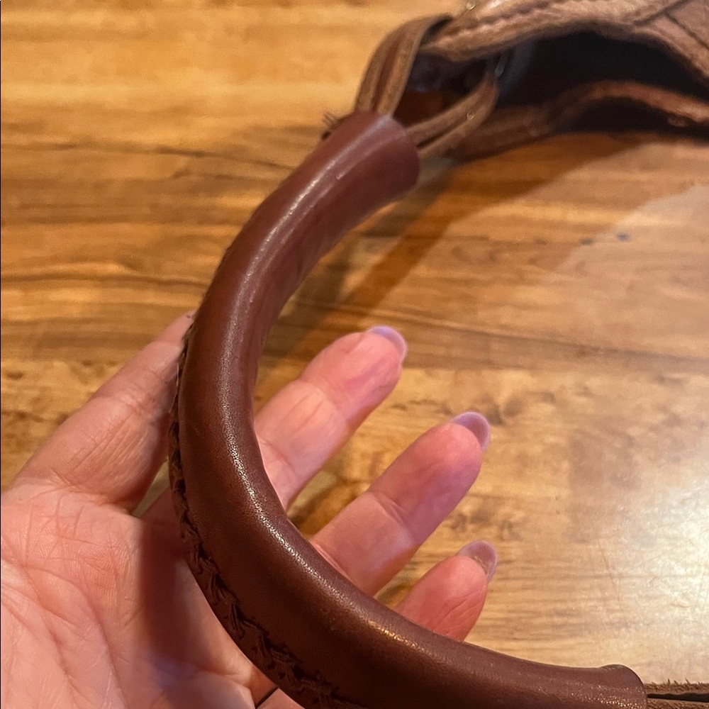 Lucky Brand Tan Leather Hobo Bag - Picture 9 of 16